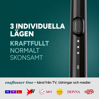 FlossWave - Elektriskt tandtrådsset med fördelspaket inklusive 35 munstycken