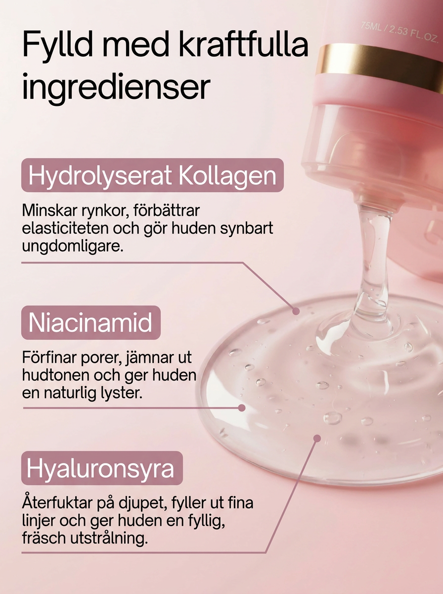 GLEVA - Bio-Kollagen Nattmask