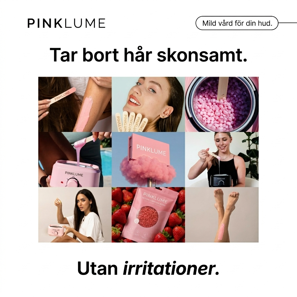PinkLume - Essentiellt Rosa Vaxningskit