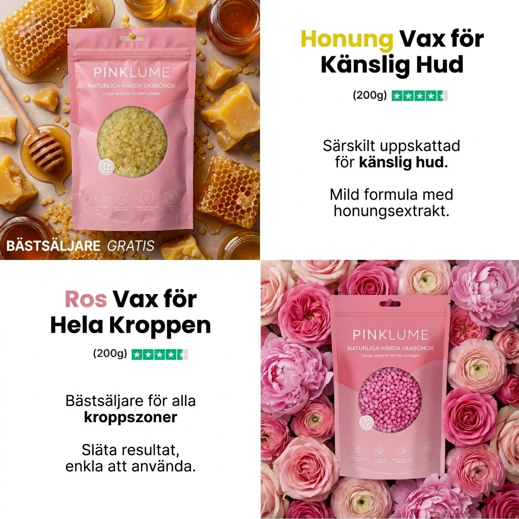 PinkLume - Essentiellt Rosa Vaxningskit
