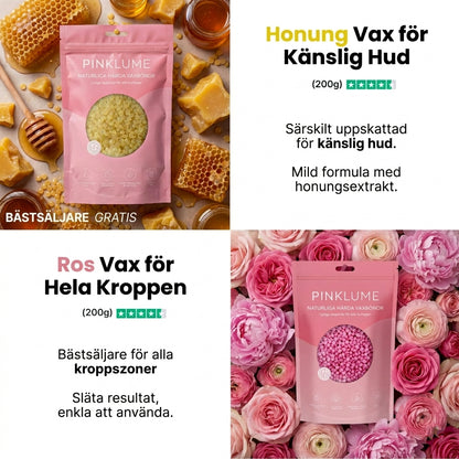 PinkLume - Essentiellt Rosa Vaxningskit